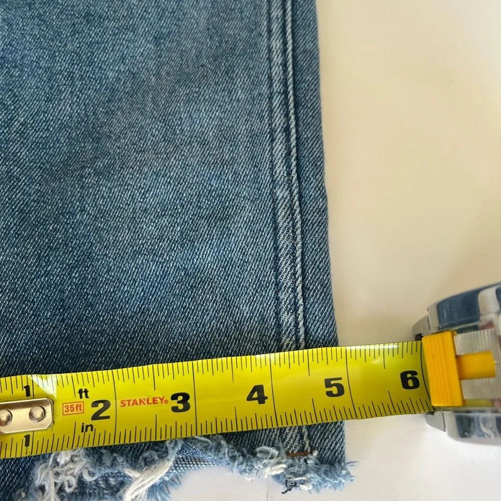 NWT Madewell 10" High Rise Skinny Blue Denim Jeans Women's Size 26T - Picture 7 of 8